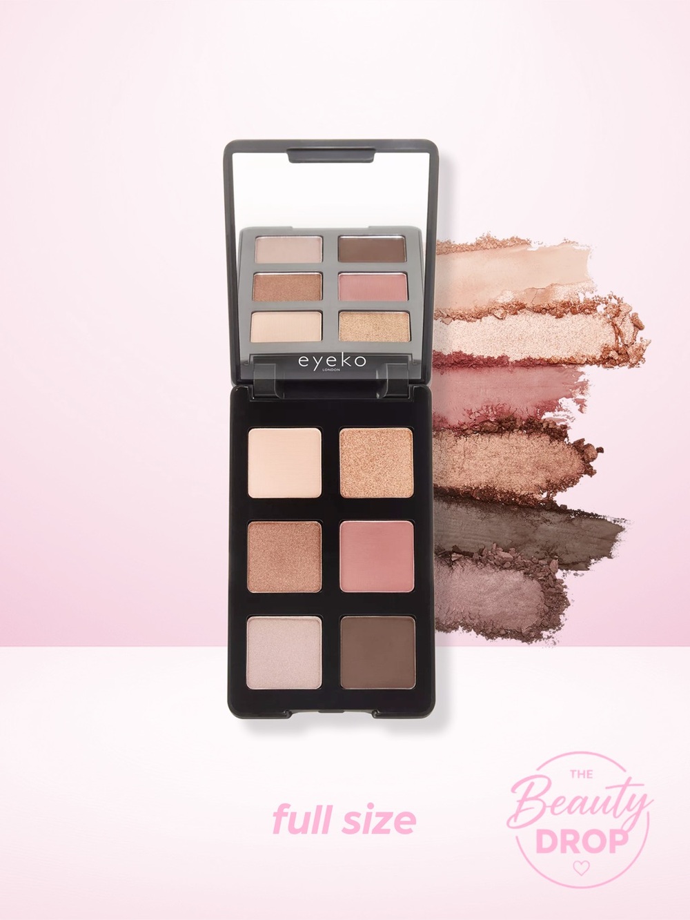 Eyeko Limitless Eyeshadow Palette Concrete Pink